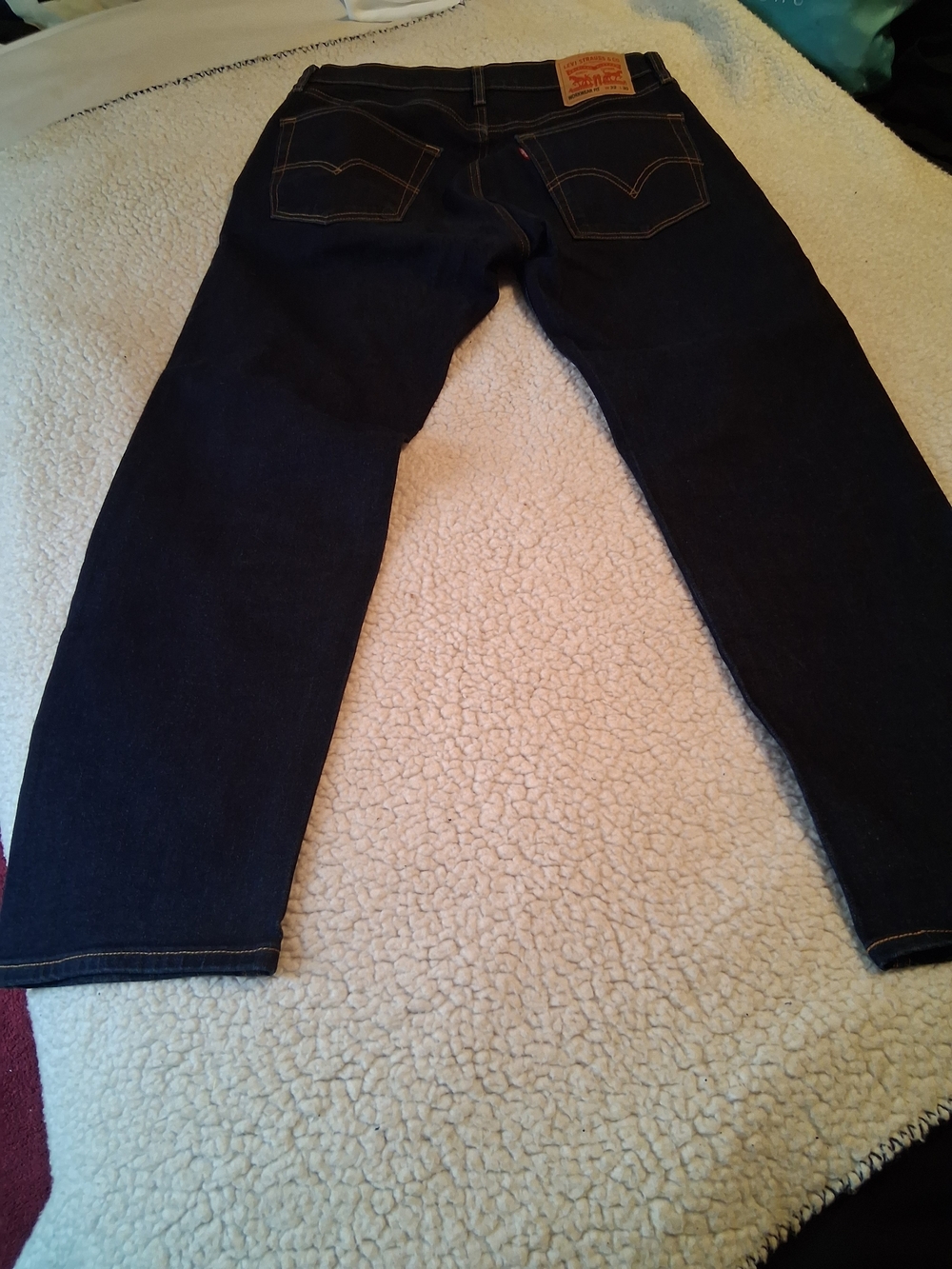 Levi's Dark Navy Straight Jeans